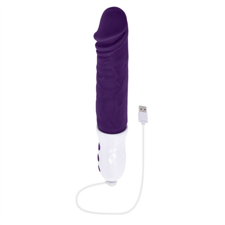 Picture of Plum Thrust - Silicone Rechargeable - Black
